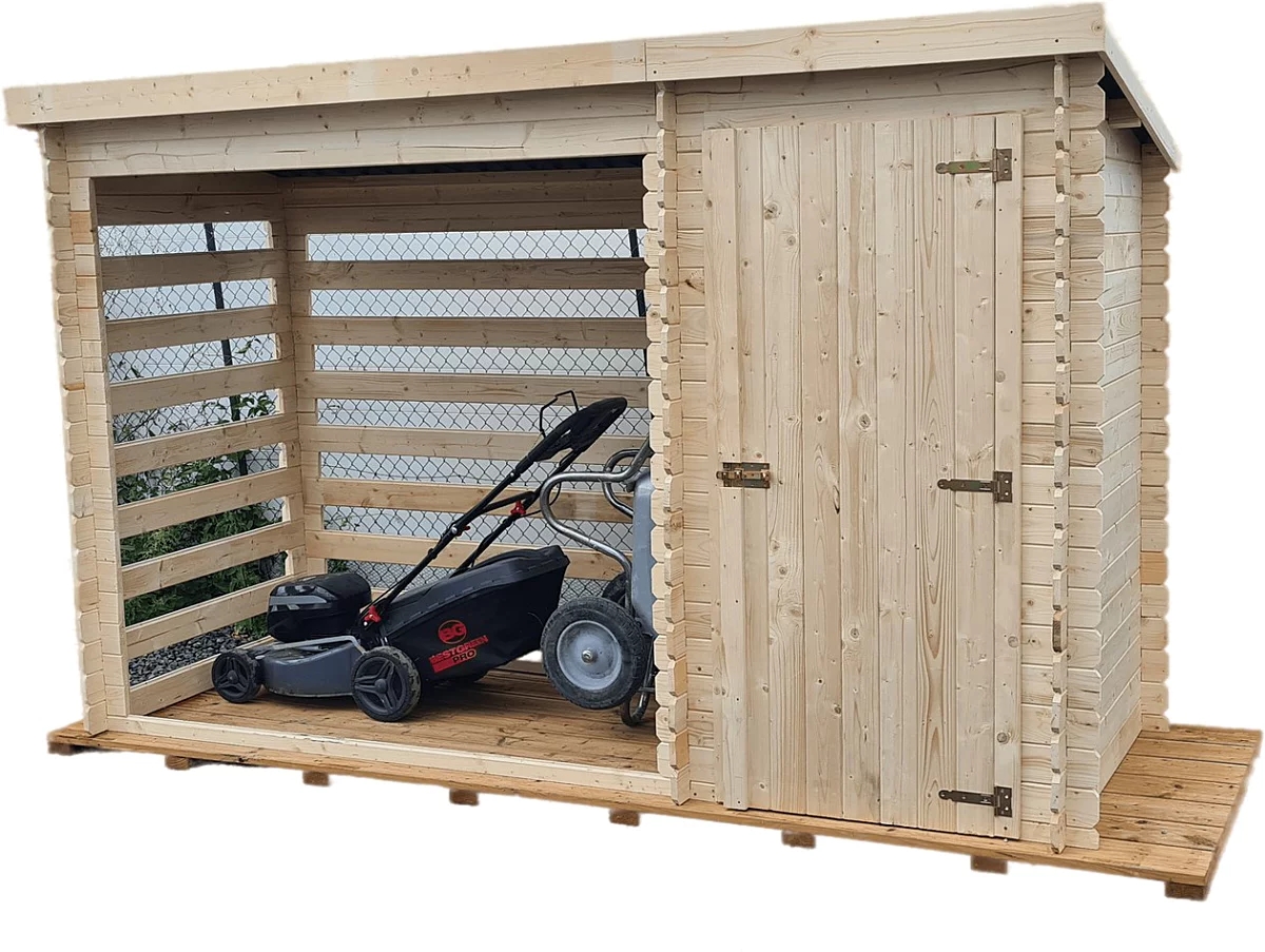 L'abri bûcher E.Leclerc à 709 € : zoom sur une offre irrésistible