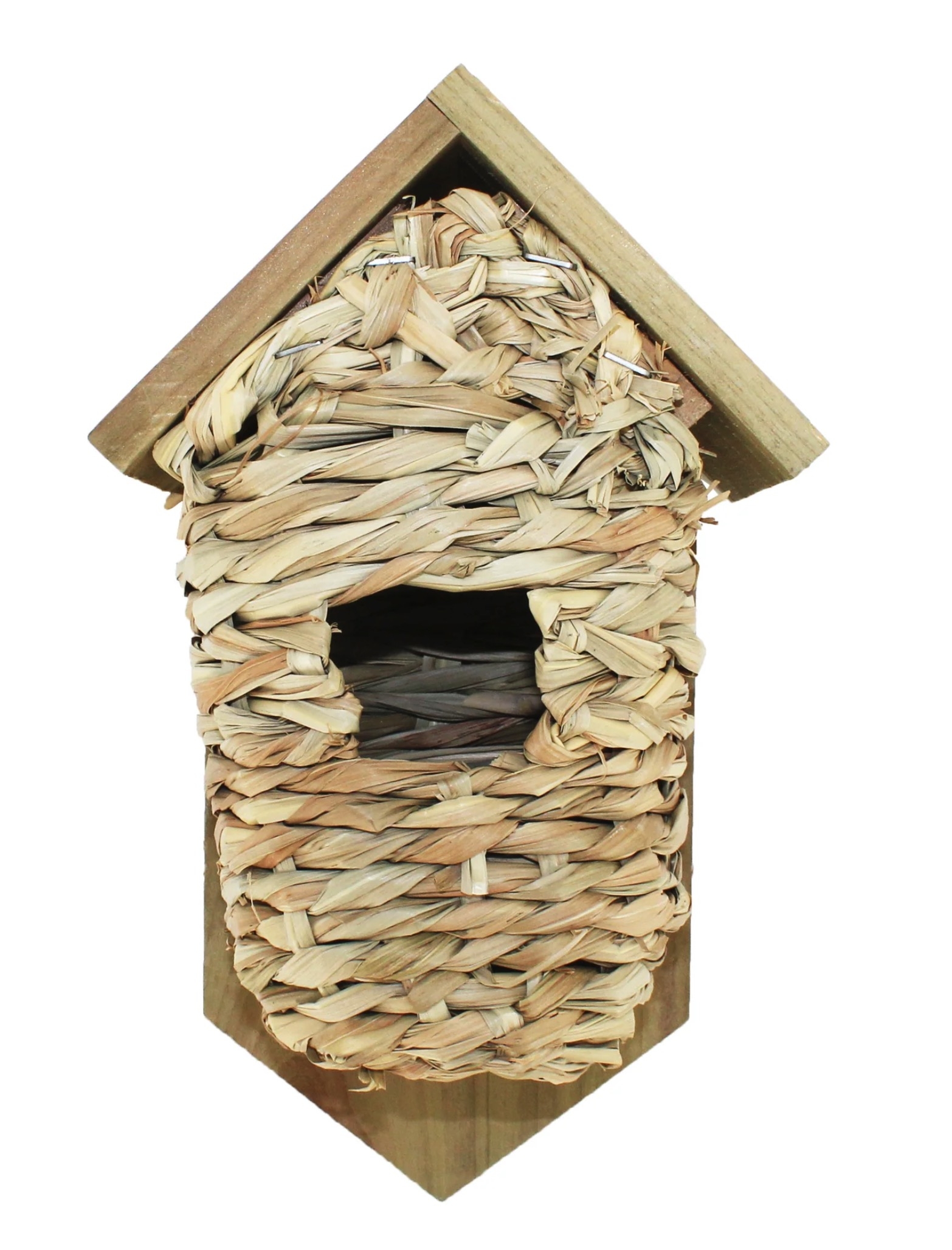 La cabane à oiseaux en osier : petite, mais pleine de charme