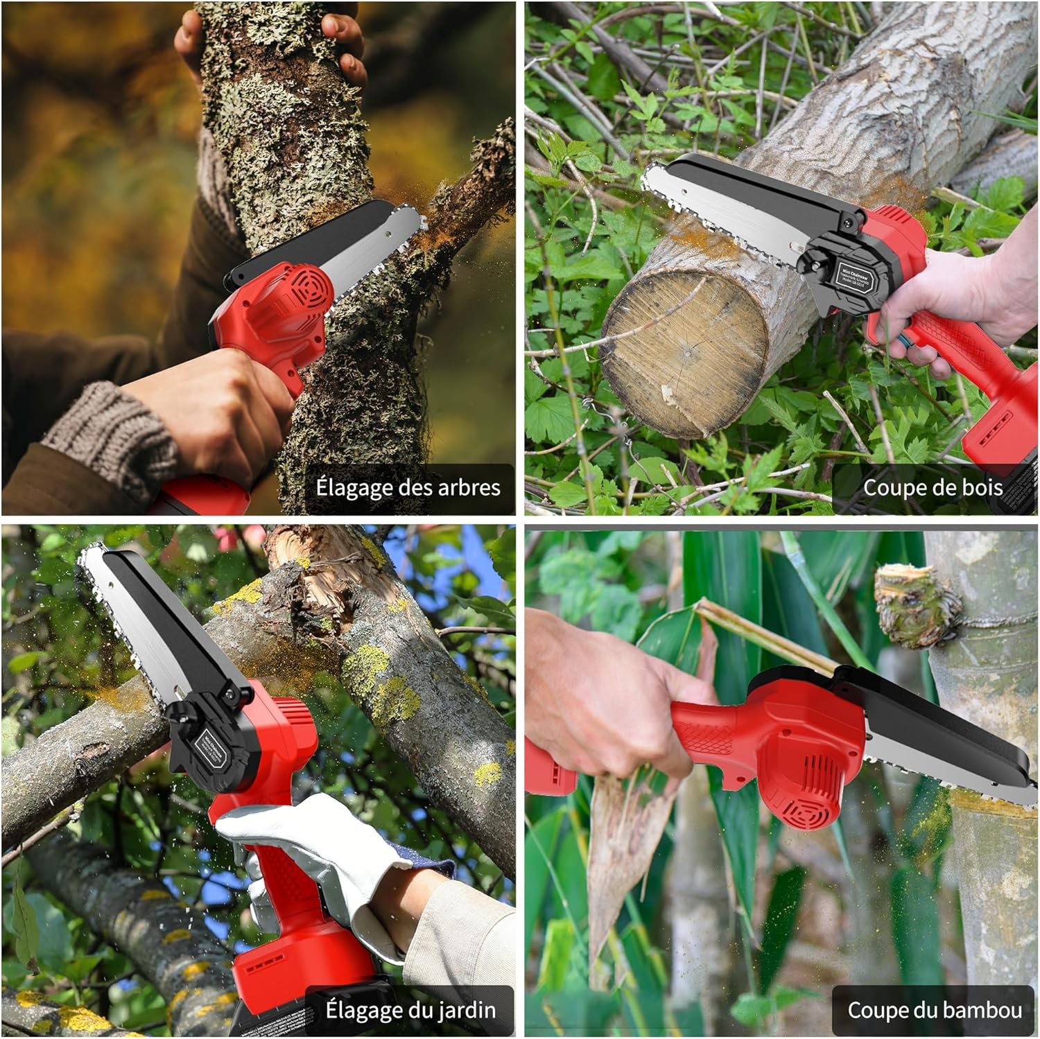 Un coup de pouce pour votre bois de chauffage : la mini tronçonneuse sans fil tombe à 24 € sur Amazon aujourd’hui