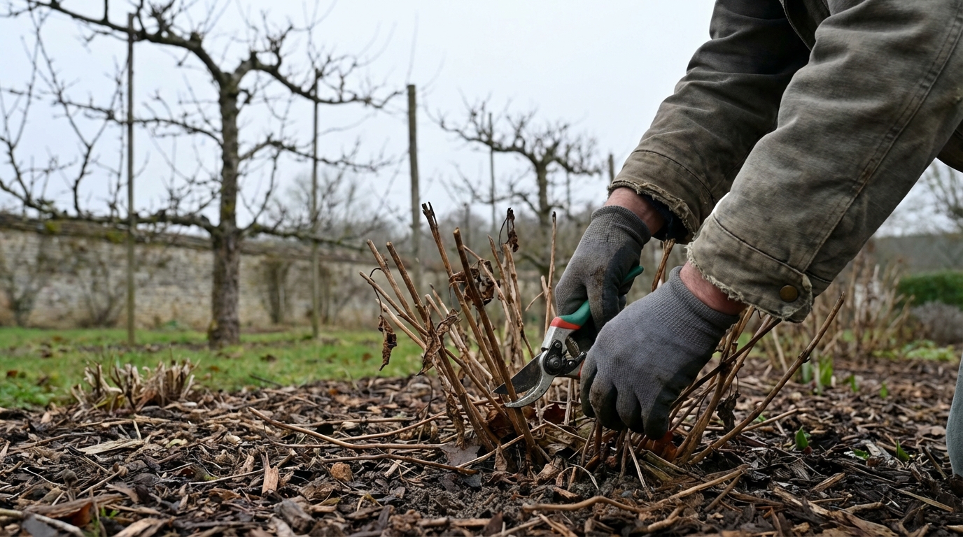 Ce que février réserve aux massifs : l’étonnant effet d’un simple geste sur la vigueur du jardin au printemps