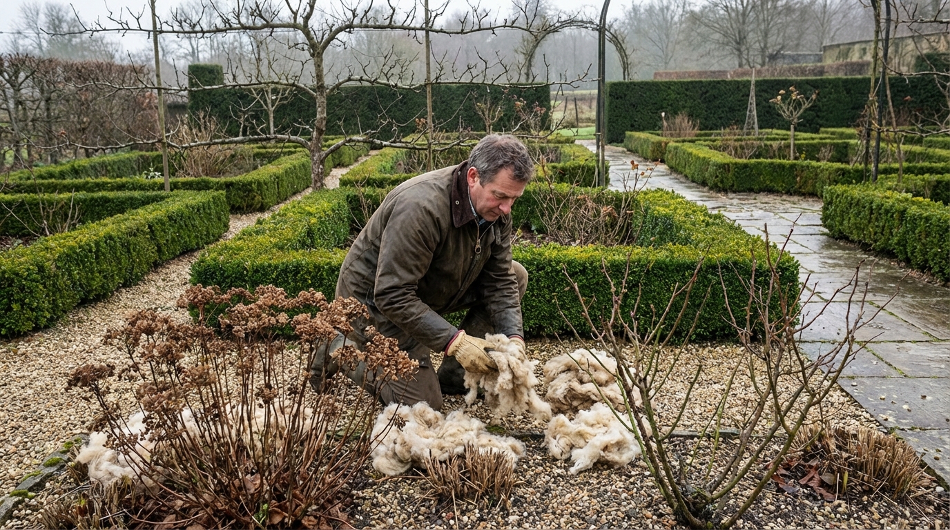 Ce que cachent les massifs en sommeil à la sortie de l’hiver : le geste inattendu qui réveille le jardin sans rien ajouter de chimique