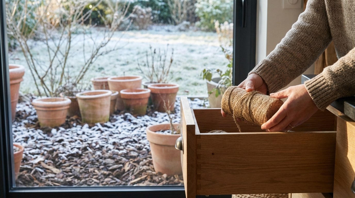 Ce détail invisible dans mon potager a fait disparaître tout ce plastique (et il tient dans un tiroir de la maison)