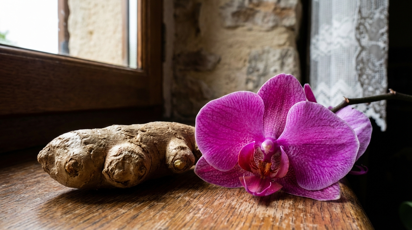 La technique méconnue des experts qui réveille la floraison des orchidées grâce à un simple tubercule oublié dans nos cuisines