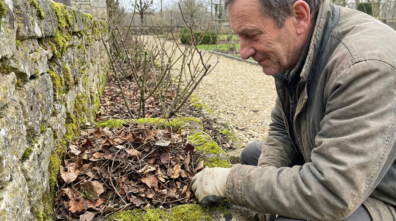 Ce tas qui intrigue au fond du jardin : pourquoi il ne faudrait pas tout nettoyer avant le printemps