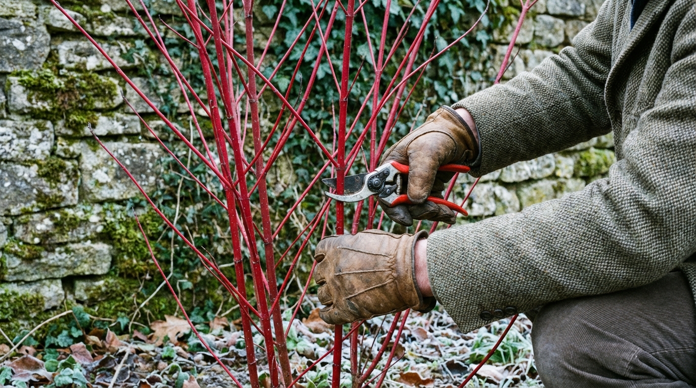 le secret méconnu qui change la couleur de certains arbustes avant même le retour du printemps