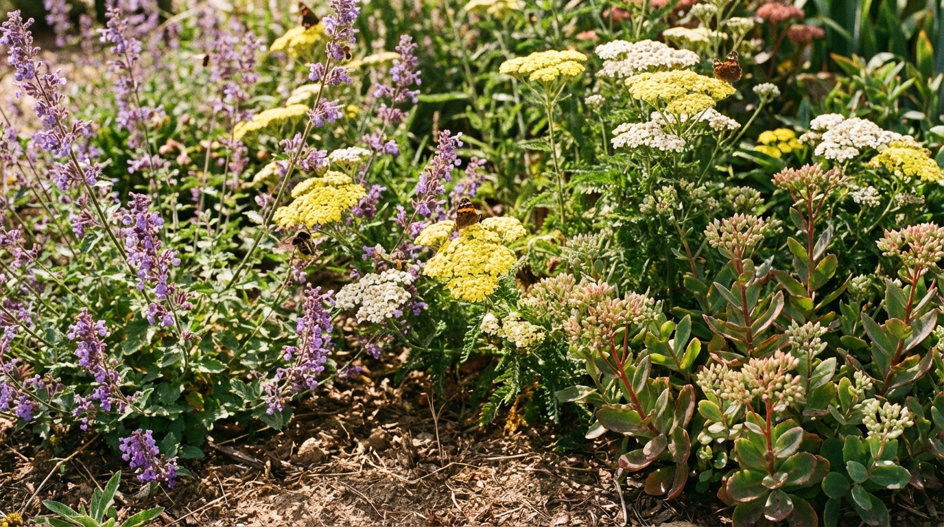 Adieu la terre nue au jardin : l’irrésistible alliance de trois fleurs à planter d’urgence ce mois-ci pour un volume explosif qui boycotte catégoriquement l’arrosage