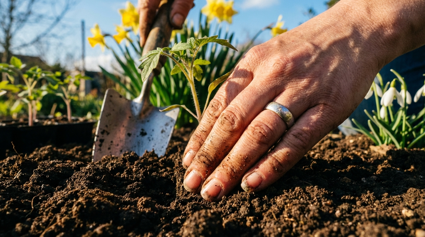 Mes jeunes plants ne baissent plus la tête après la mise en terre : l’ajustement tout simple qui blinde leurs racines dès le premier soir
