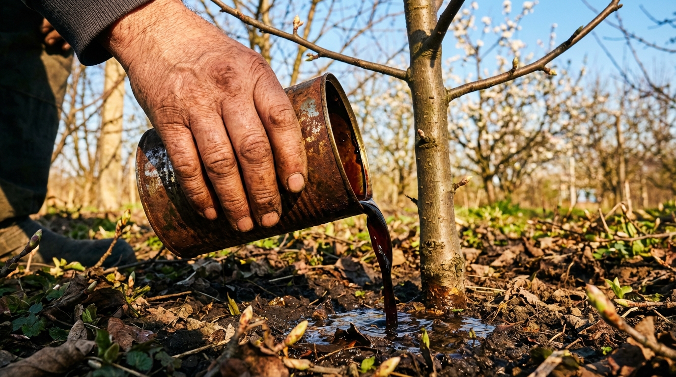 L’erreur en mars est de gaver vos fruitiers d’azote : voici l’étonnant résidu naturel qui garantit une abondance de fruits cet été