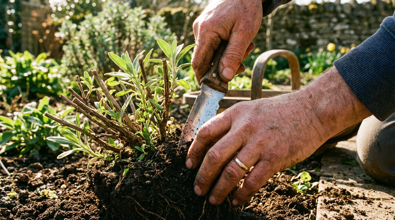 Début de printemps : 6 aromatiques à diviser maintenant pour densifier vos bordures et potées sans racheter de plants