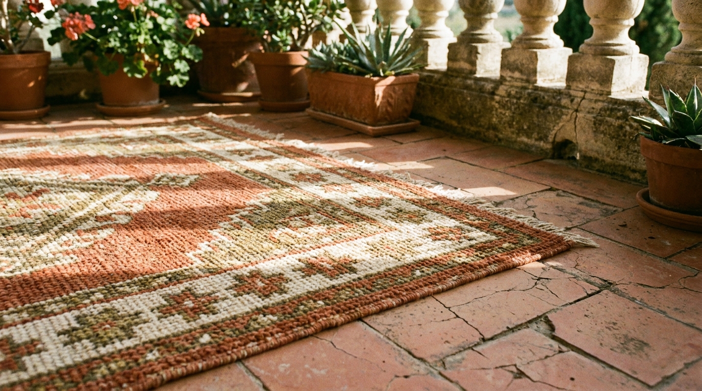 Fini le carrelage triste du balcon : en 2026, ce revêtement posé en un après-midi transforme tout l’espace
