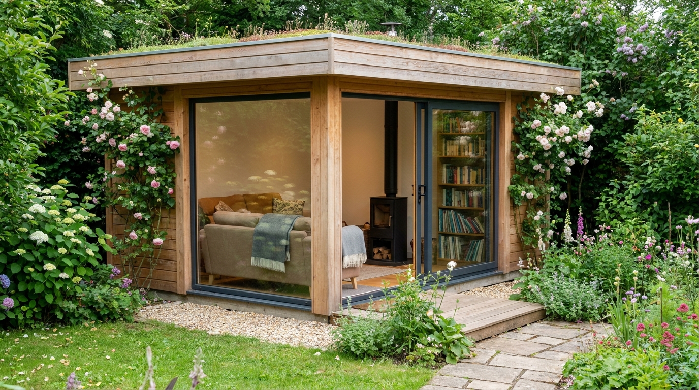 Ils n’agrandissent plus leur maison pour loger les invités depuis qu’ils ont installé ça au fond du jardin