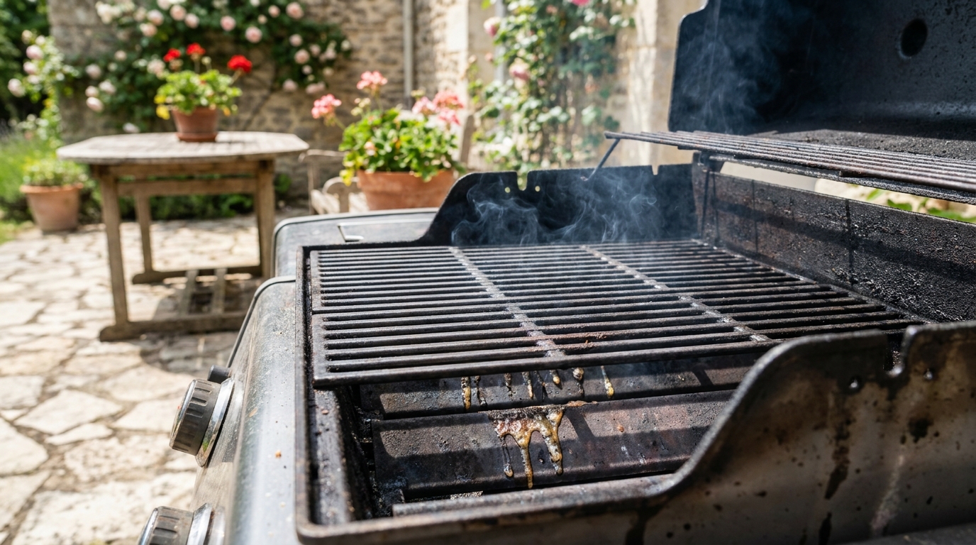 Fini le décrassant à 15 € pour le barbecue : ce geste fait à chaud décolle les graisses en quelques minutes