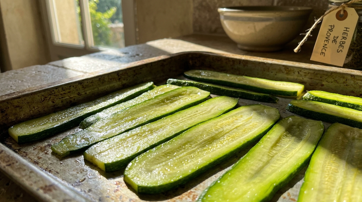 Ne placez plus jamais vos courgettes crues dans le congélateur cet été : le geste contre-intuitif des maraîchers pour figer leur chair à la perfection